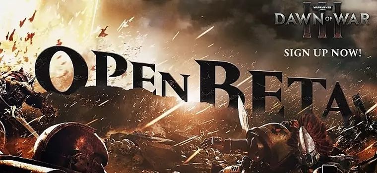 Dawn of War 3 - studio Relic zapowiada otwarte beta testy gry