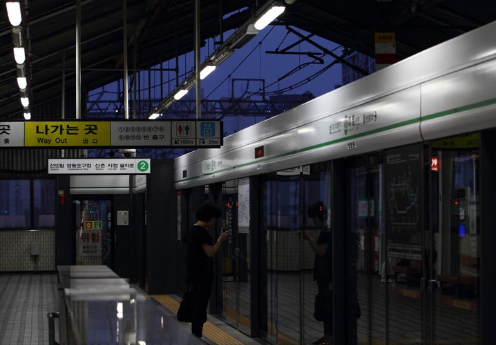 Metro w stolicy Korei Południowej, Seulu. 24.06.2012 (5)