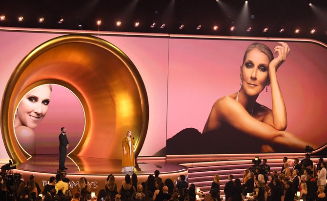 Selin Dion na dodeli Gremija