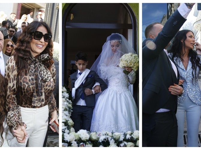 Svetlana Ceca Ražnatović, mlada Bogdana Rodić i Anastasija Ražnatović