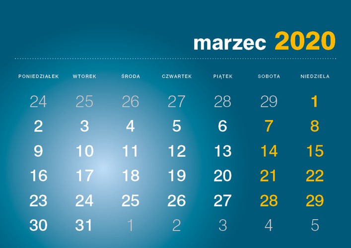 marzec 2020