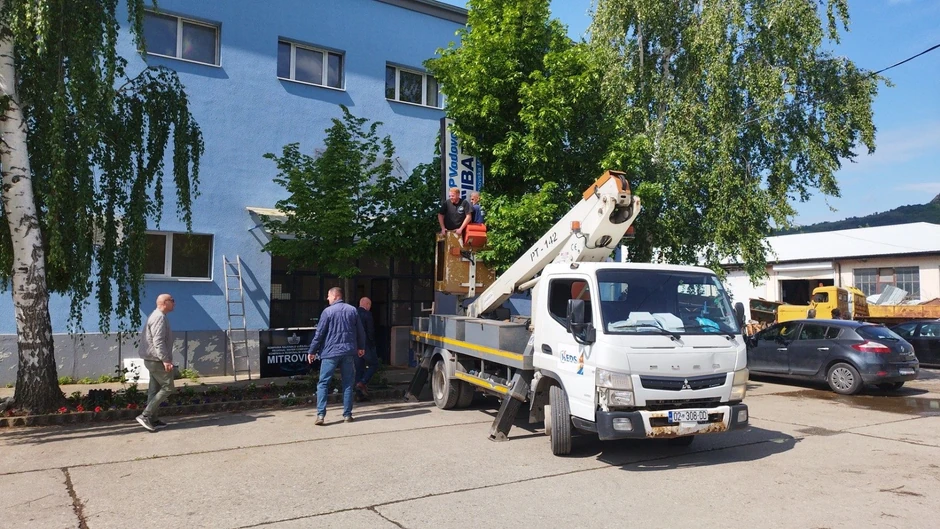 Upad u JKP "Vodovod na severu KiM"