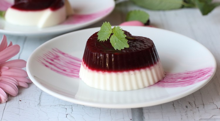 Szedres panna cotta recept / Fotó: Ringier