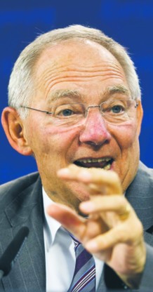 Wolfgang Schaeuble Bloomberg