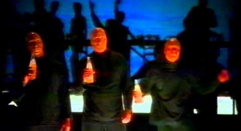 Three Orange Men, an advertising phenomenon in the 90s