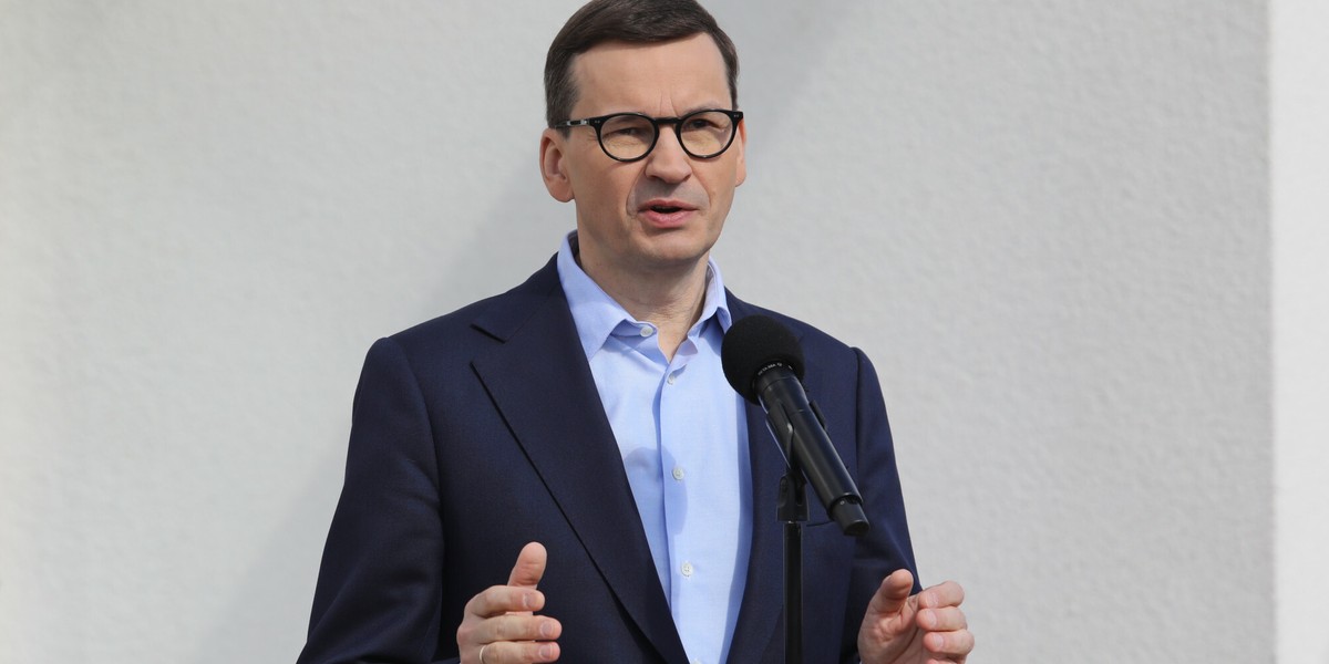 Premier Mateusz Morawiecki