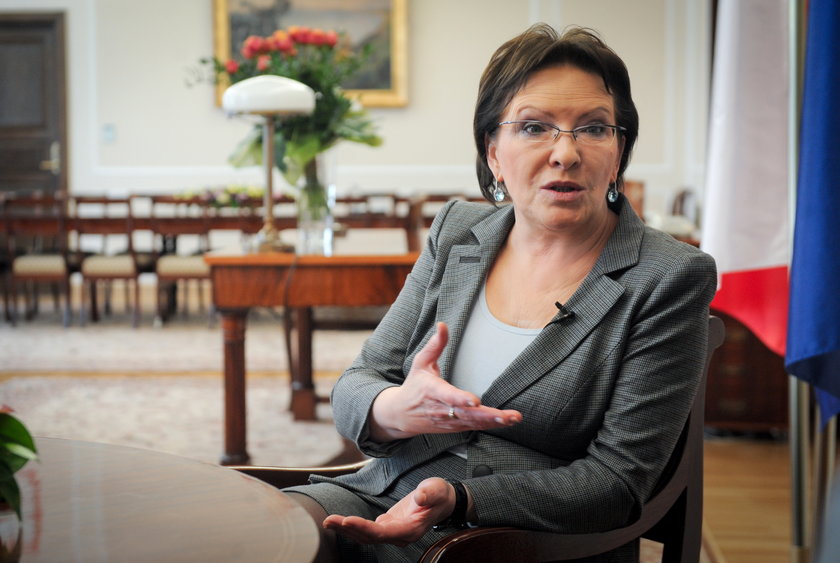 Ewa Kopacz, była premier i przewodnicząca PO