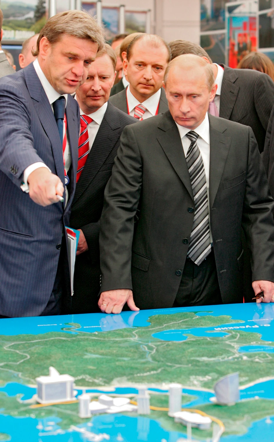 Sergej Ivanov i Vladimir Putin
