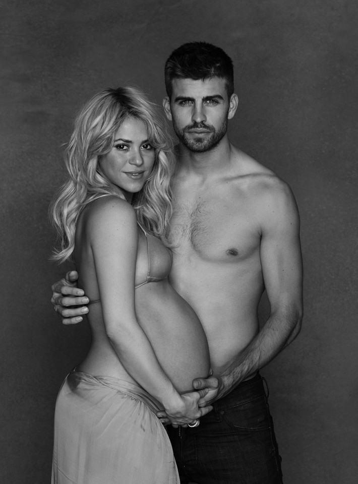 Shakira i Gerard Pique w 2013 roku (fot. Bulls Press)