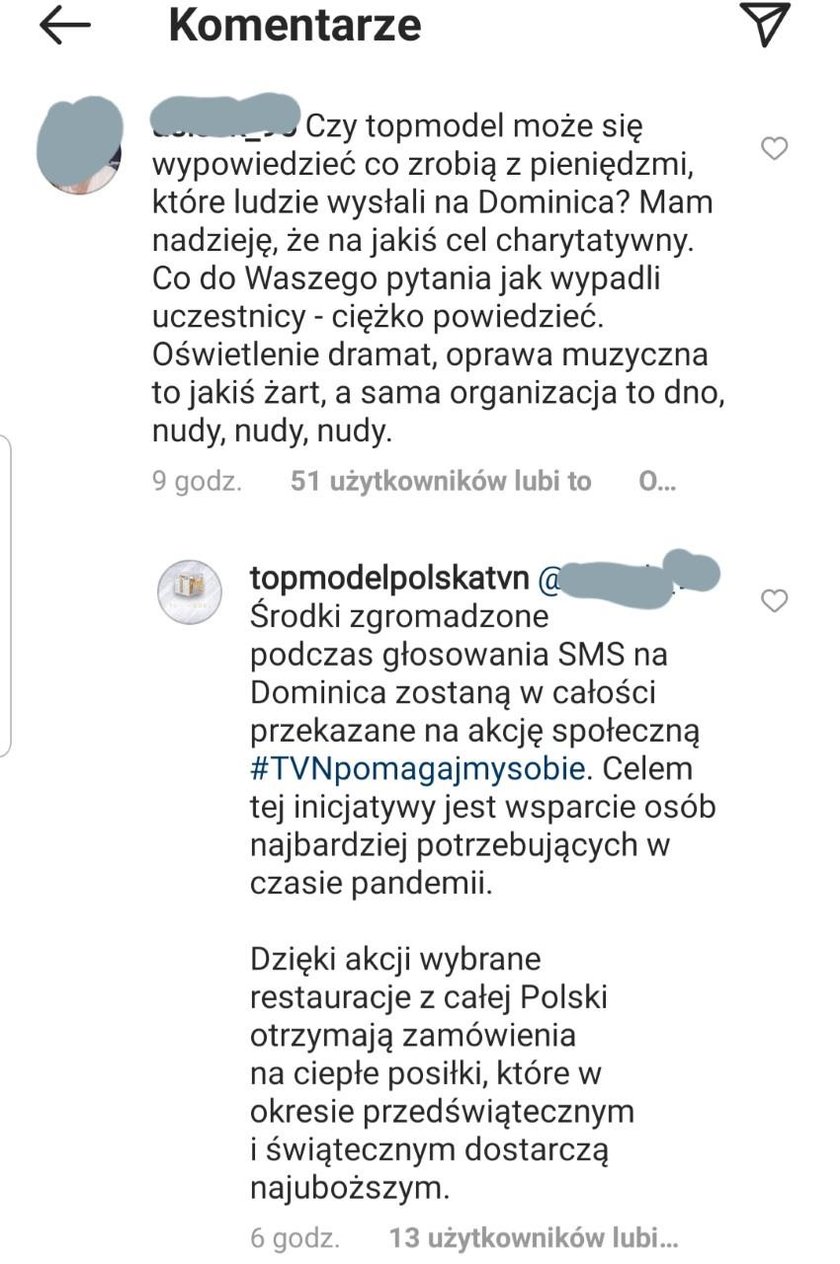 Pieniądze za SMS-y wysłane na Dominika  trafią na cel charytaytwny