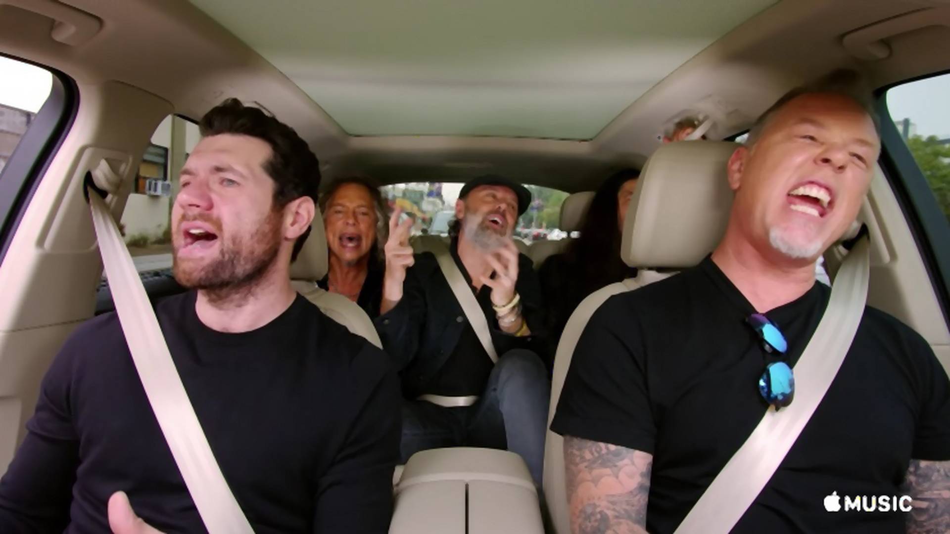 Metallica śpiewająca Rihannę zapowiada internetowe Carpool Karaoke