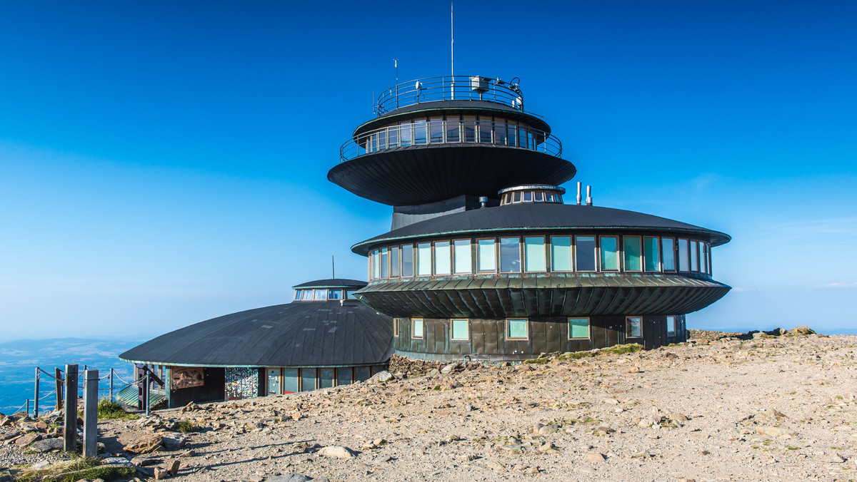 Wysokogórskie Obserwatorium Meteorologiczne na Śnieżce "UFO" - historia budowy