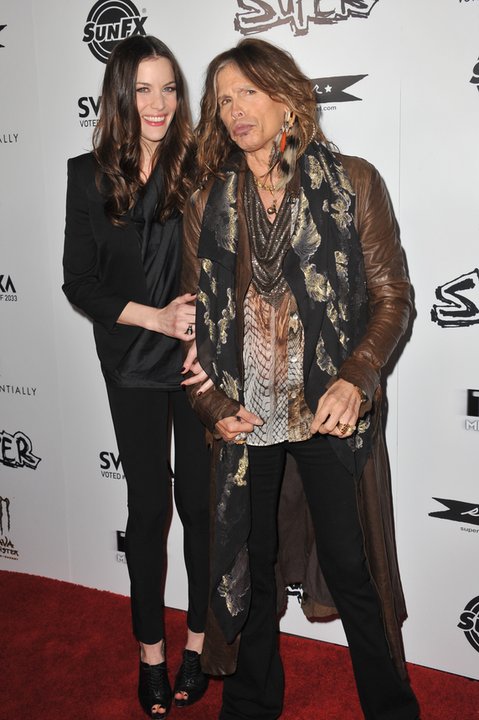 Znani ojcowie i ich sławne córki: Steven Tyler i Liv Tyler