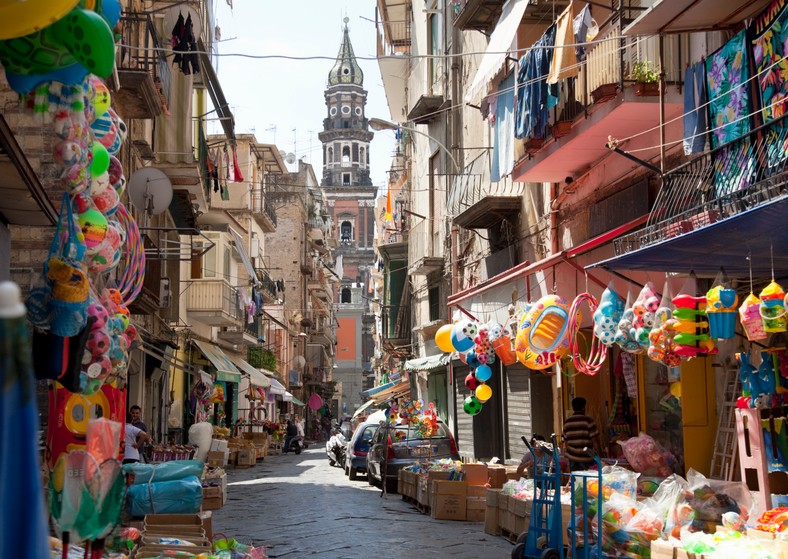 Strada a Napoli