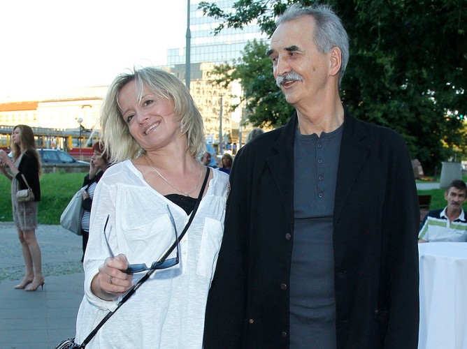 Małgorzata Bogdańska i Marek Koterski