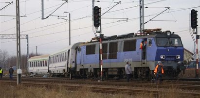 InterCity wypadł z szyn