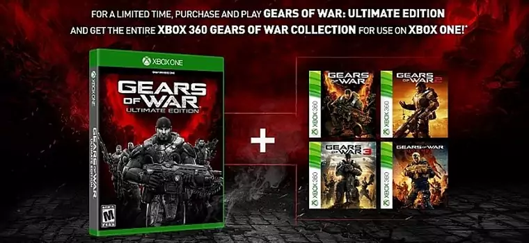 Seria Gears of War ze wsparciem wstecznej kompatybilności Xboksa One