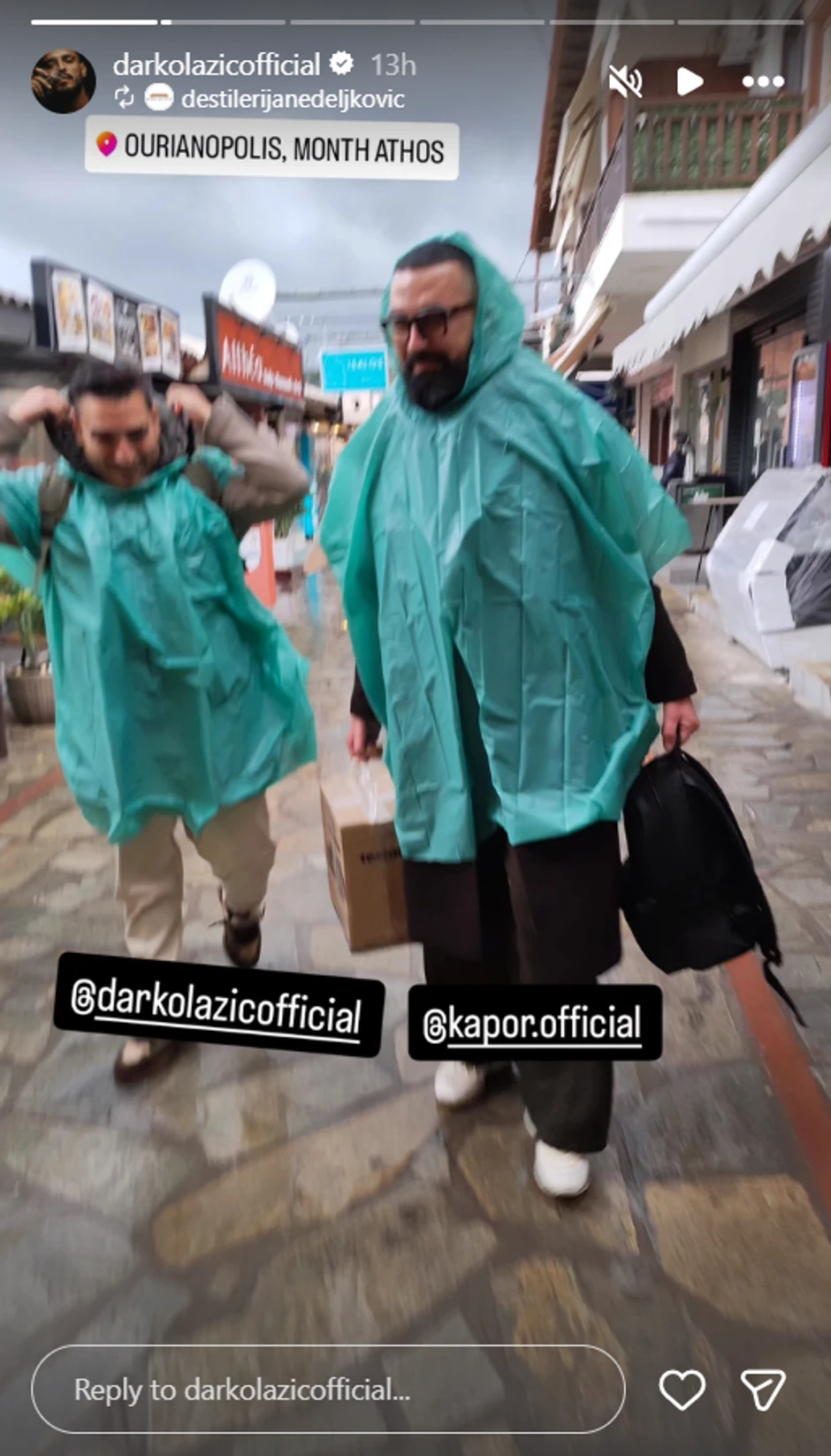 Darko Lazić, objava