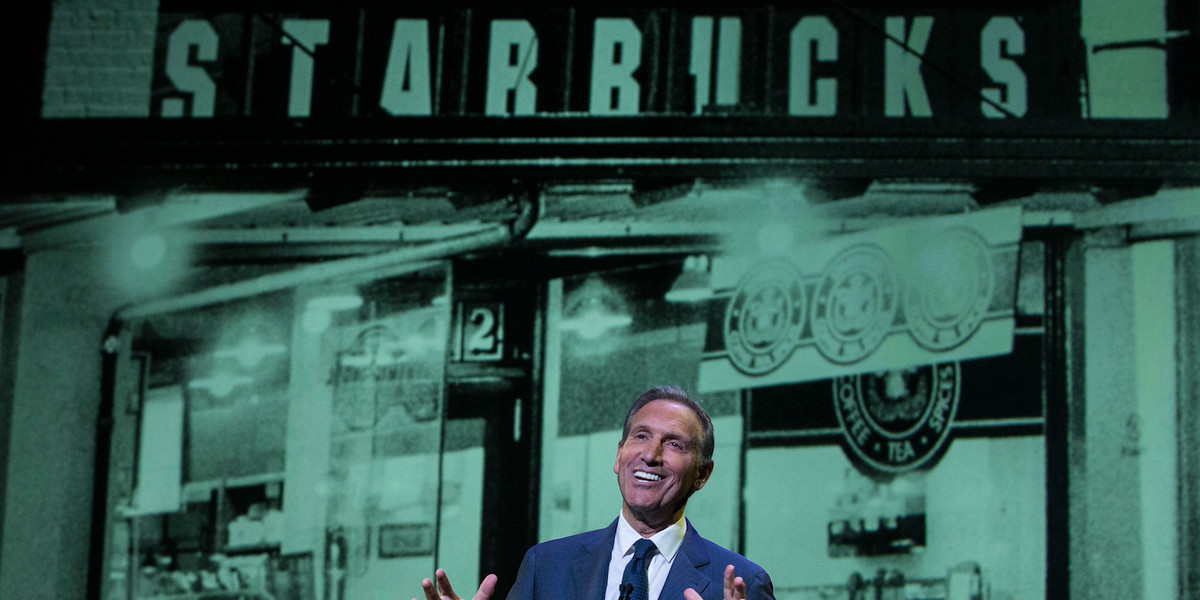 Starbucks CEO Howard Schultz is stepping down — here's his incredible rags-to-riches story