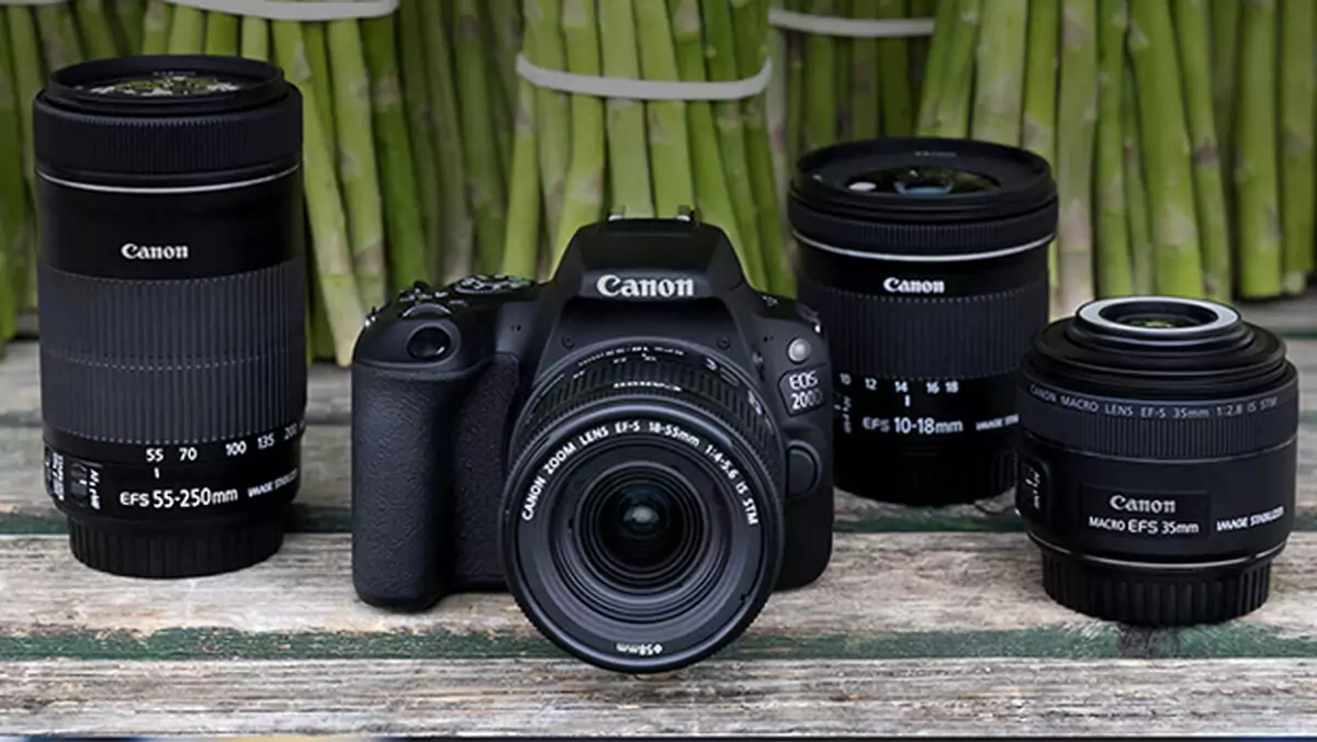 Canon EOS 200D – najlżejsza na świecie lustrzanka z odchylanym ekranem 