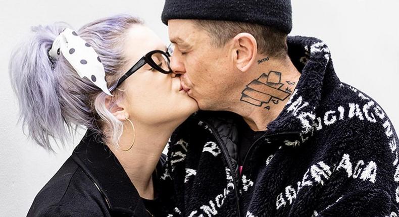 Kelly Osborne and her partner Sid Wilson [Instagram/KellyOsborne]