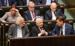 Kaczyński spóźniony do Sejmu na 'minutę ciszy' dla Adamowicza. 'Czysty przypadek, proszę nie doszukiwać się drugiego dna'