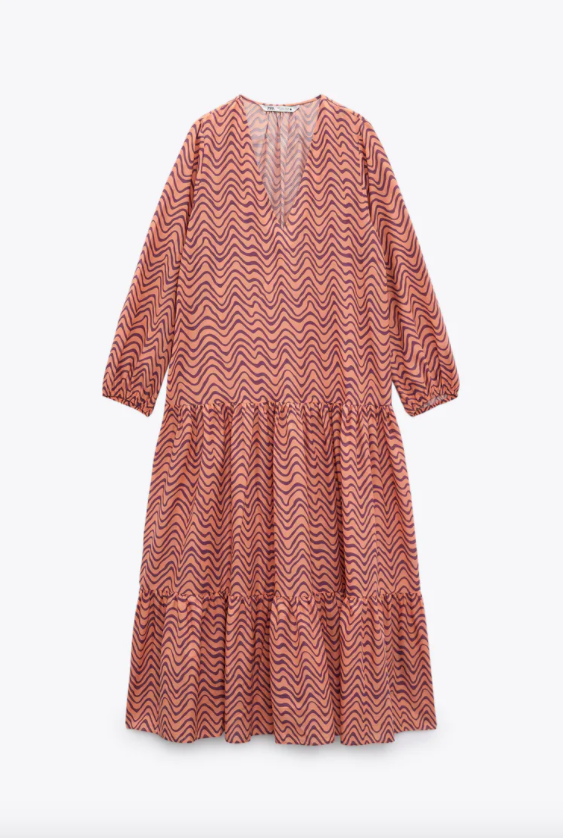 Modèle à motif oversize de Zara pour CHF 69.90. 