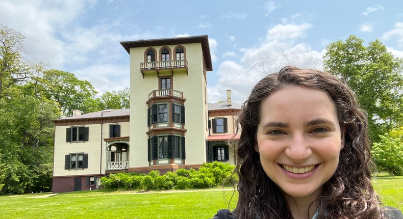 The author outside Locust Grove.Talia Lakritz/Insider