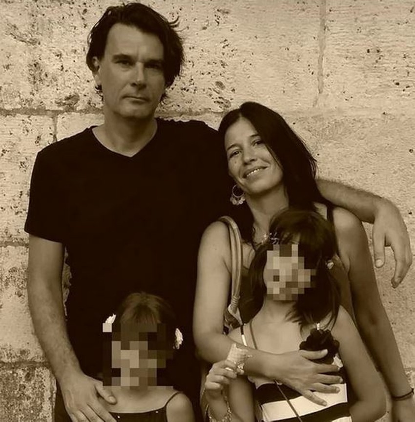 Nela Mihailović sa porodicom