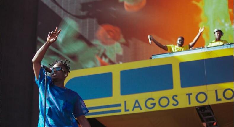 Mr Eazi performing at Coachella, one of the biggest music festivals in the world (Twitter/Mreazi)