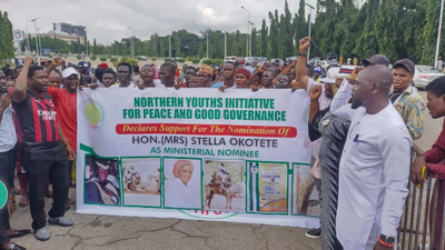 Support rally for nomination of Mrs Stella Okotete and Mallam Nasir El-Rufai as ministers [NAN]