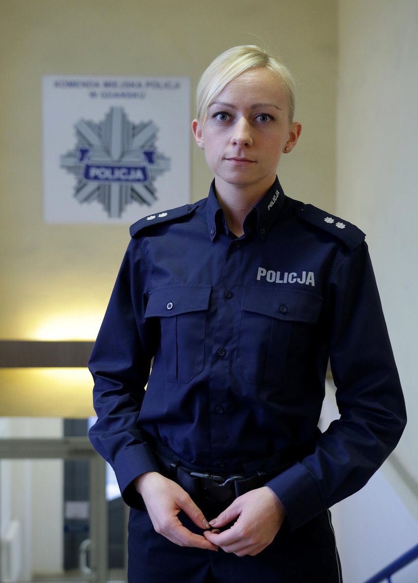 podkom. Aleksandra Siewert, rzecznik policji w Gdańsku