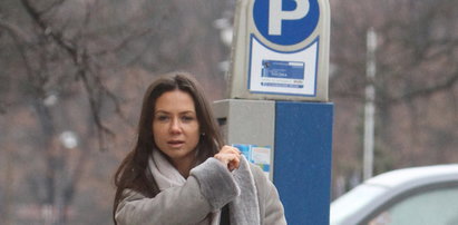 Sukces! Kinga Rusin wreszcie zapłaciła za parking