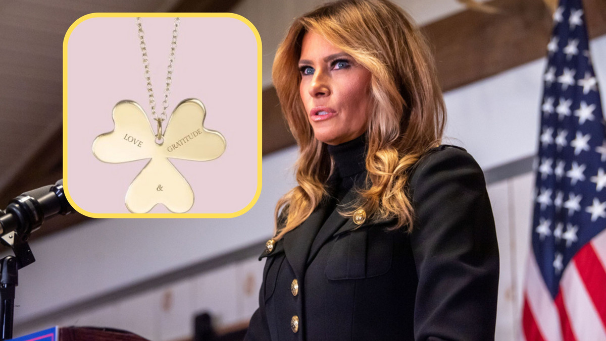 Melania Trump projektuje biżuterię. Zarabia na kampanię Donalda Trumpa