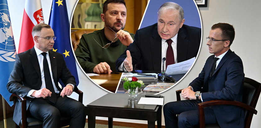 Andrzej Duda mówi o warunkach pokoju Rosji z Ukrainą. Dla Putina to będzie nie do przełknięcia