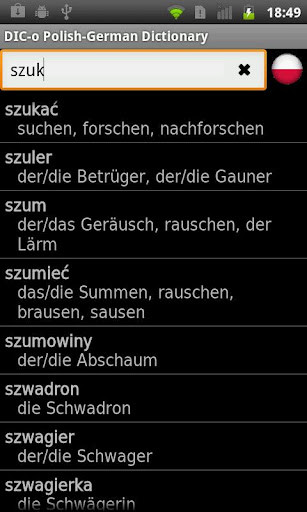 Za darmo na Androida #12: Słownik niemiecko-polski. Działa offline!