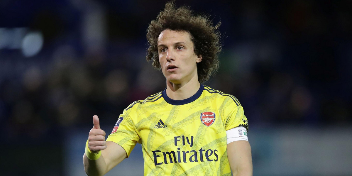 David Luiz sam ze sobą gra w kamień, nożyce i papier