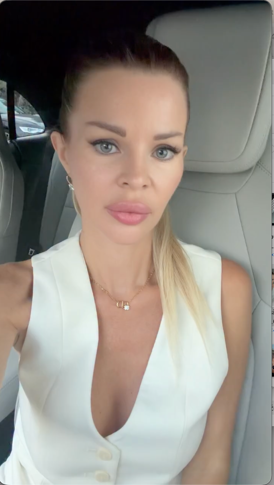 Známa modelka a influencerka Silvia Kucherenko.