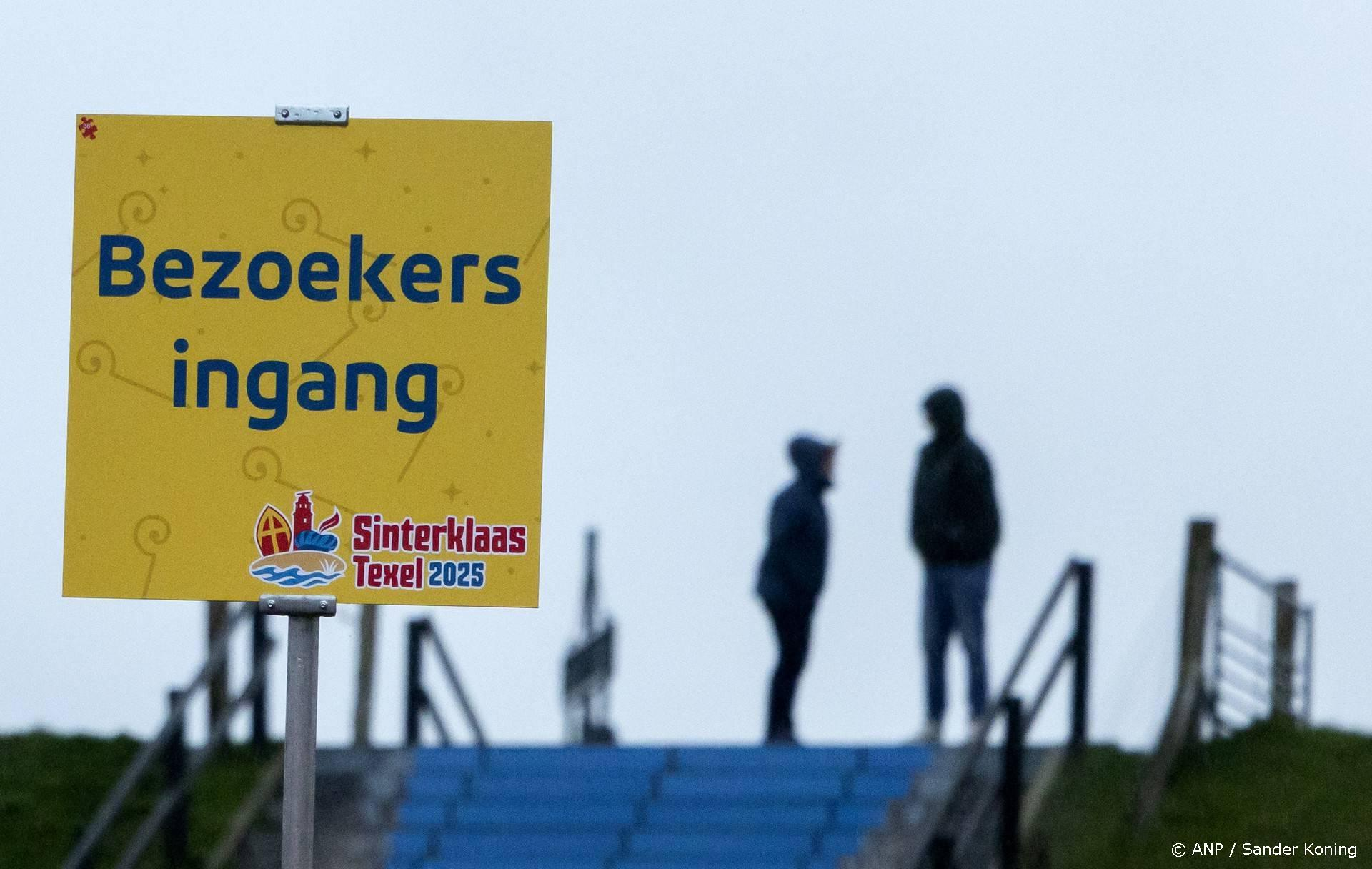 Texel verwacht 16.000 bezoekers voor Sinterklaas, meer dan inwoners