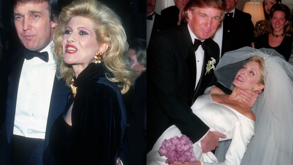 Żony Donalda Trumpa przed Melanią Trump: Ivana Trump i Marla Maples