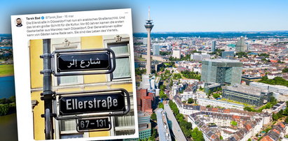 Pierwsze arabskie tabliczki z nazwami ulic w Niemczech wywołały burzę. "Nie powinni umieć czytać niemieckich znaków drogowych?"