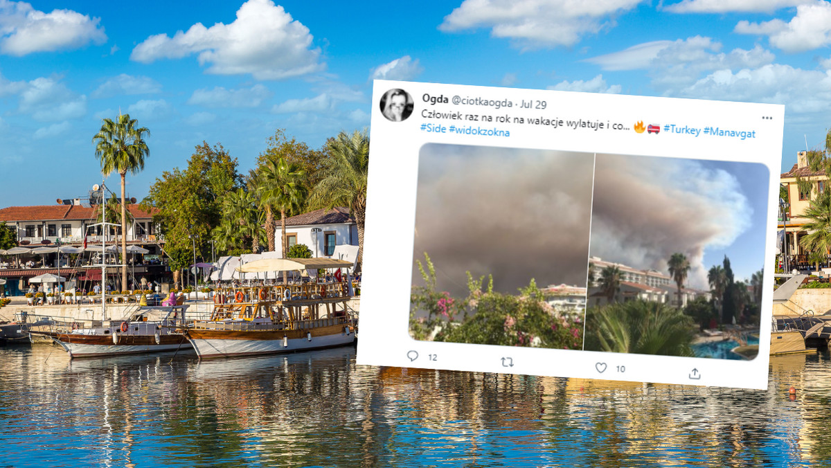Turcja. MSZ apeluje do turystów o czujność w związku z pożarami