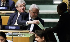 Polska wybrana na niestałego członka RB ONZ. Byliśmy jedynym kandydatem z Europy Wschodniej
