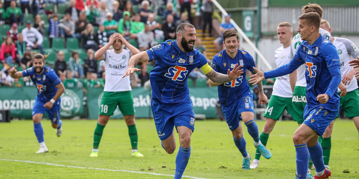 Lech Poznań pokonał w derbach Poznania Wartę 2:1.