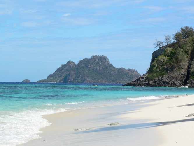 Plaża na wyspach Fidżi Fot.flickr/Richard Gifford