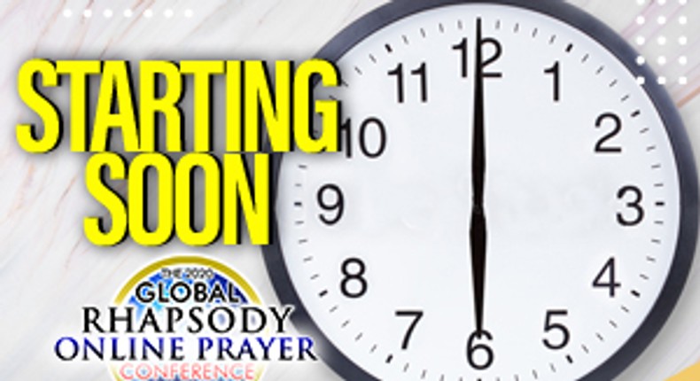 Join the Global Rhapsody Online Prayer Conference, a 24-hour prayer event