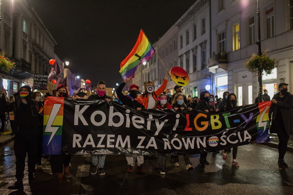 Protesty w Warszawie 29 października