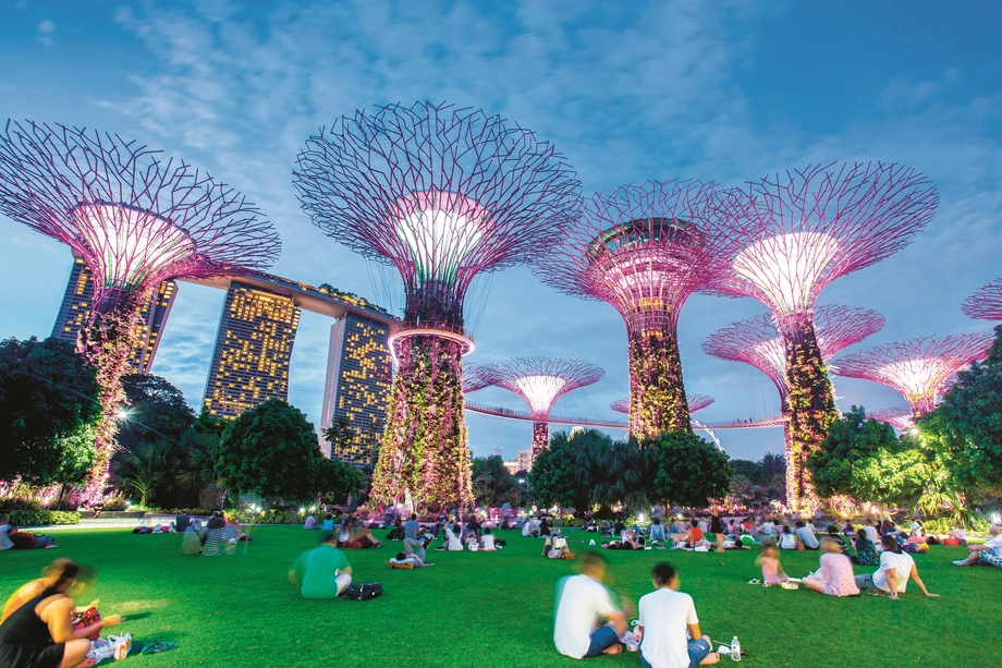 Singapur. Gardens By the Bay