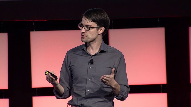 Facebook's head of cybersecurity policy, Nathaniel Gleicher [YouTube/USENIX Enigma Conference] 