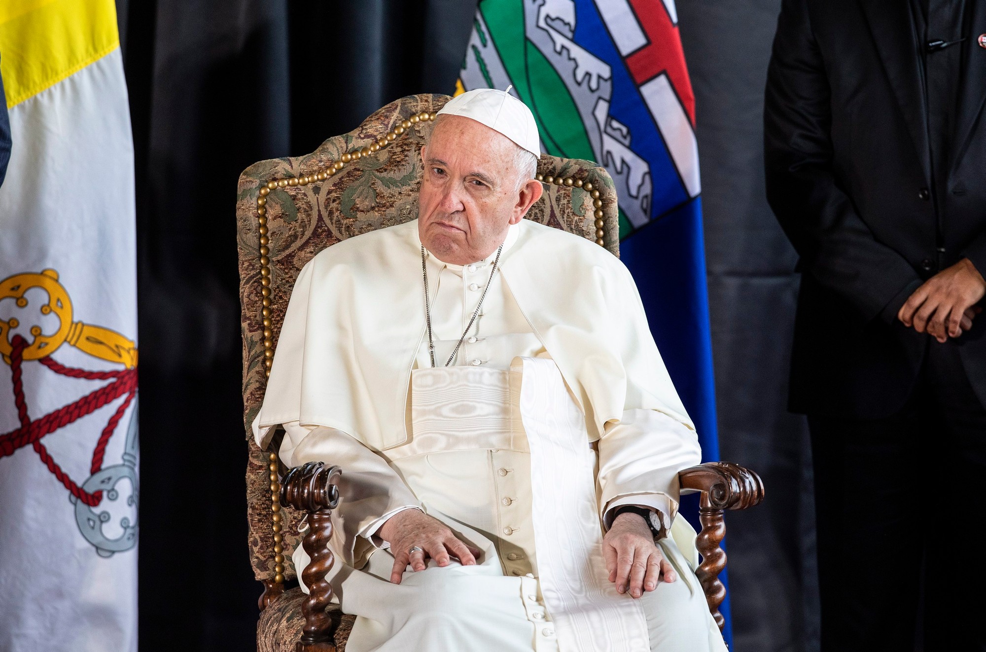 Pápež František označil svoju návštevu v Kanade za cestu pokánia.